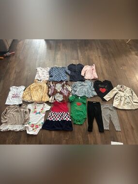 16 Piece Girls Lot Size 24 Months